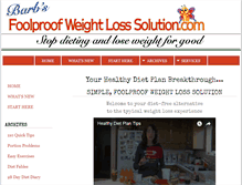 Tablet Screenshot of invisibleweightloss.com